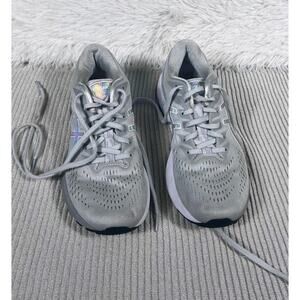 ASICS Gel-Kayano 28 Shoes Womens Size 8.5 Gray Silver Running Stability 1012B133